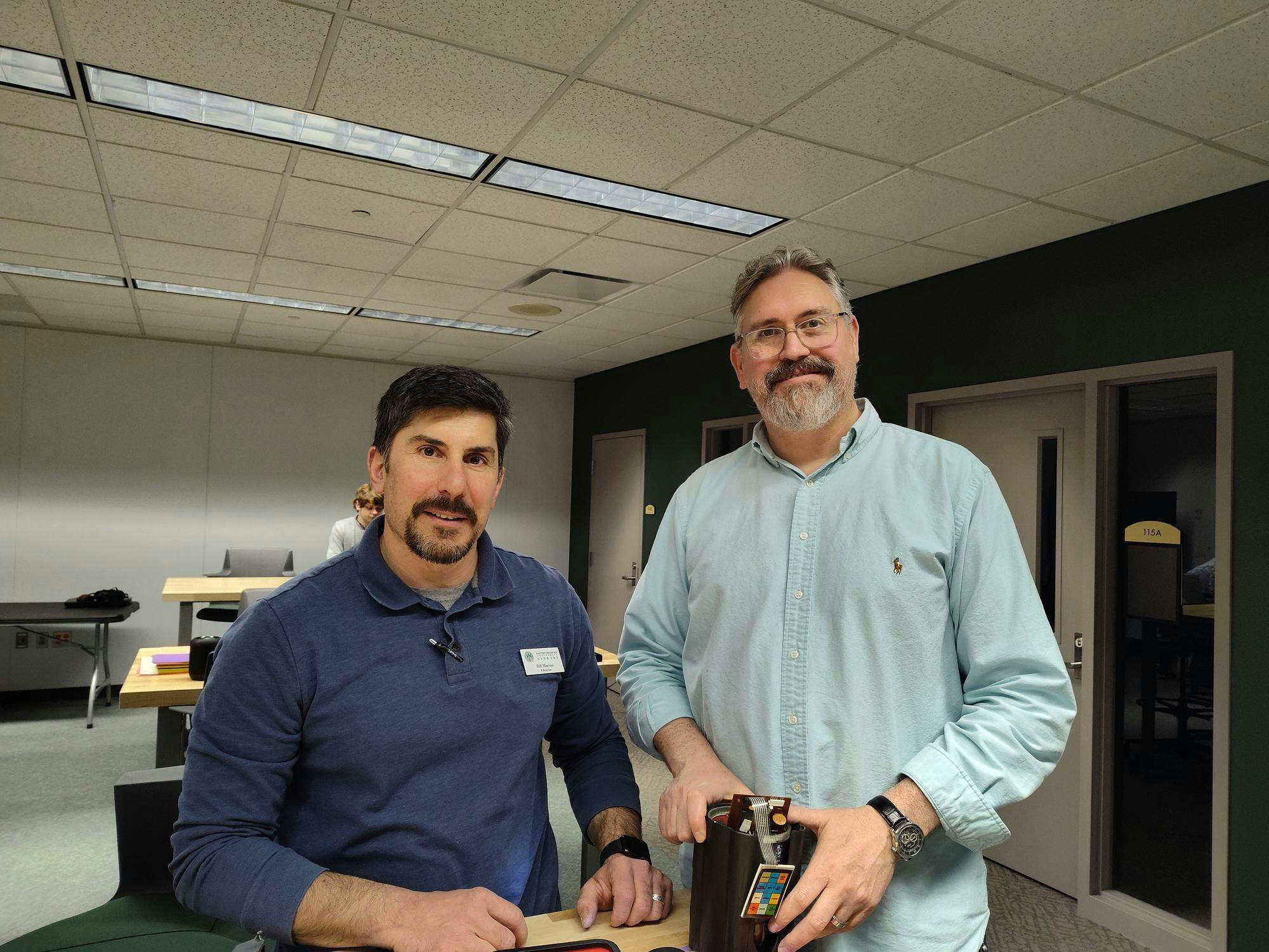 Bill Marino and Michael Barnes