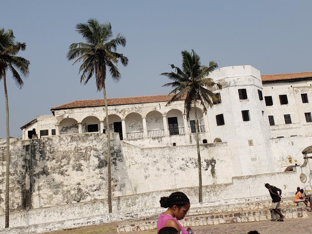 The Elmina Castle located in Ghana was once used as part of the Trans-Atlantic slave trade. (Photo/Caralee Jones-Obeng)
