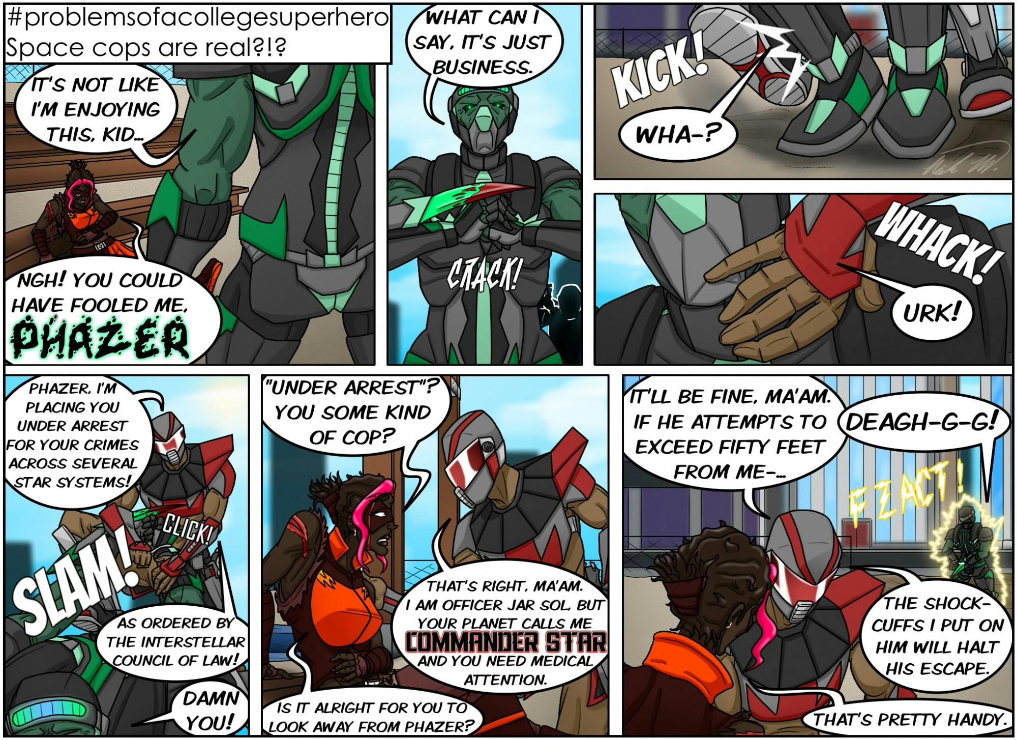 #problemsofacollegesuperhero