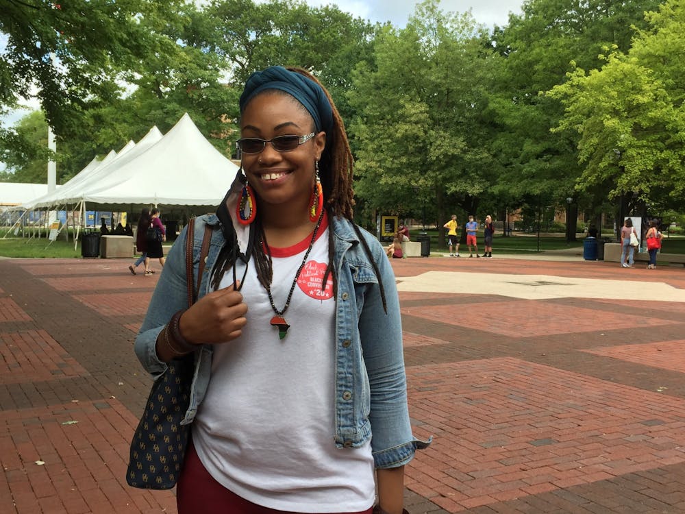 Krystle DuPree, EMU alumna and candidate for the Ann Arbor Board of Education encourages EMU students to actively involve themselves with the African Students Association as a way to support the Black Lives Matter movement. 