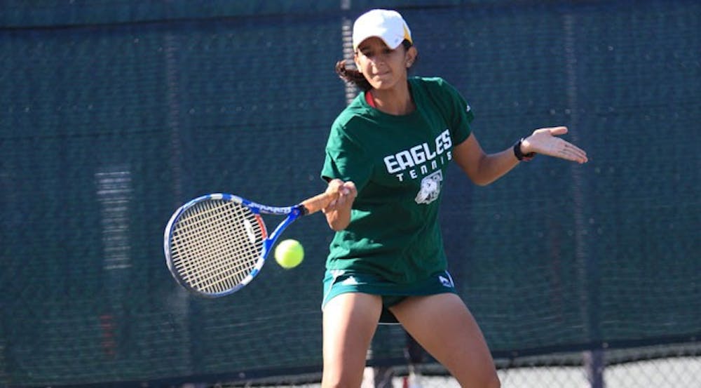 EMU tennis team loses seniors, gains new, younger players