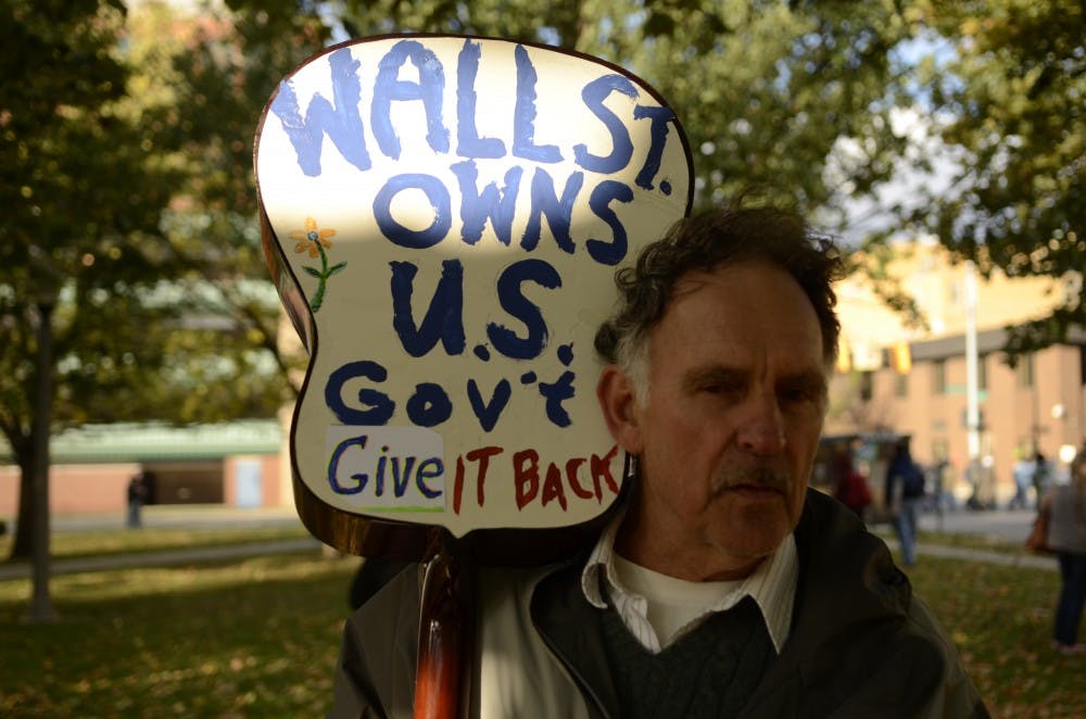 Occupy Lansing: Crowd of 300 takes stand in State Capitol