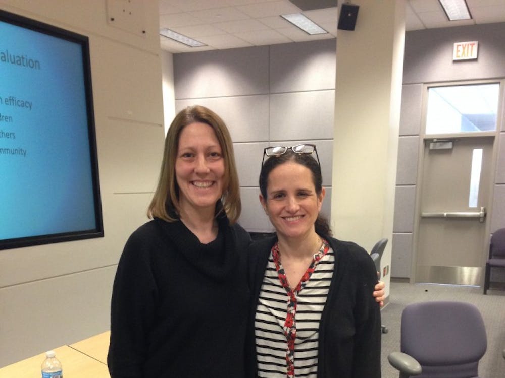 	EMU associate professors of social work Barbara Walters (left) &amp; Jennifer Fritz (right)