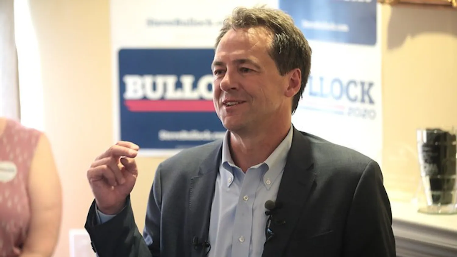 Steve Bullock in Iowa