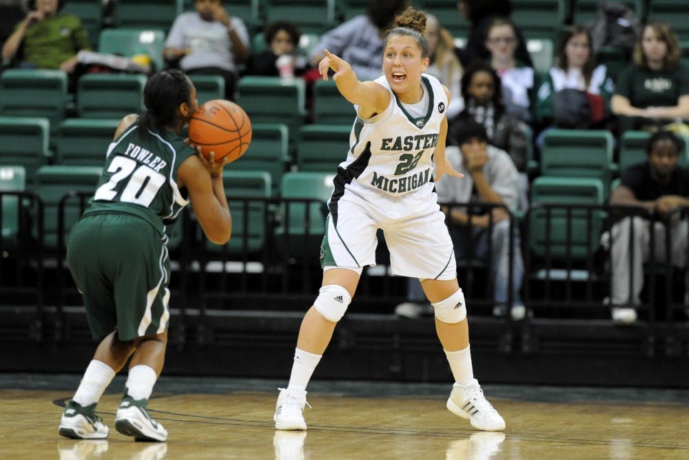 Schrock -- EMU women's basketball January 26
