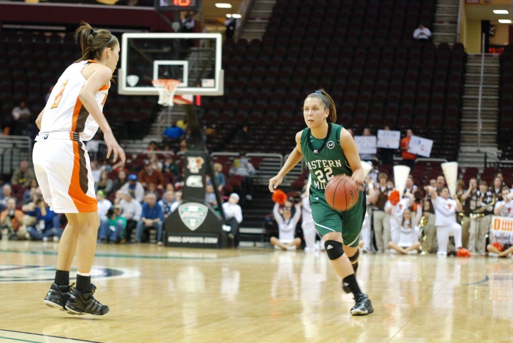 EMU women's basketball MAC championship 2011