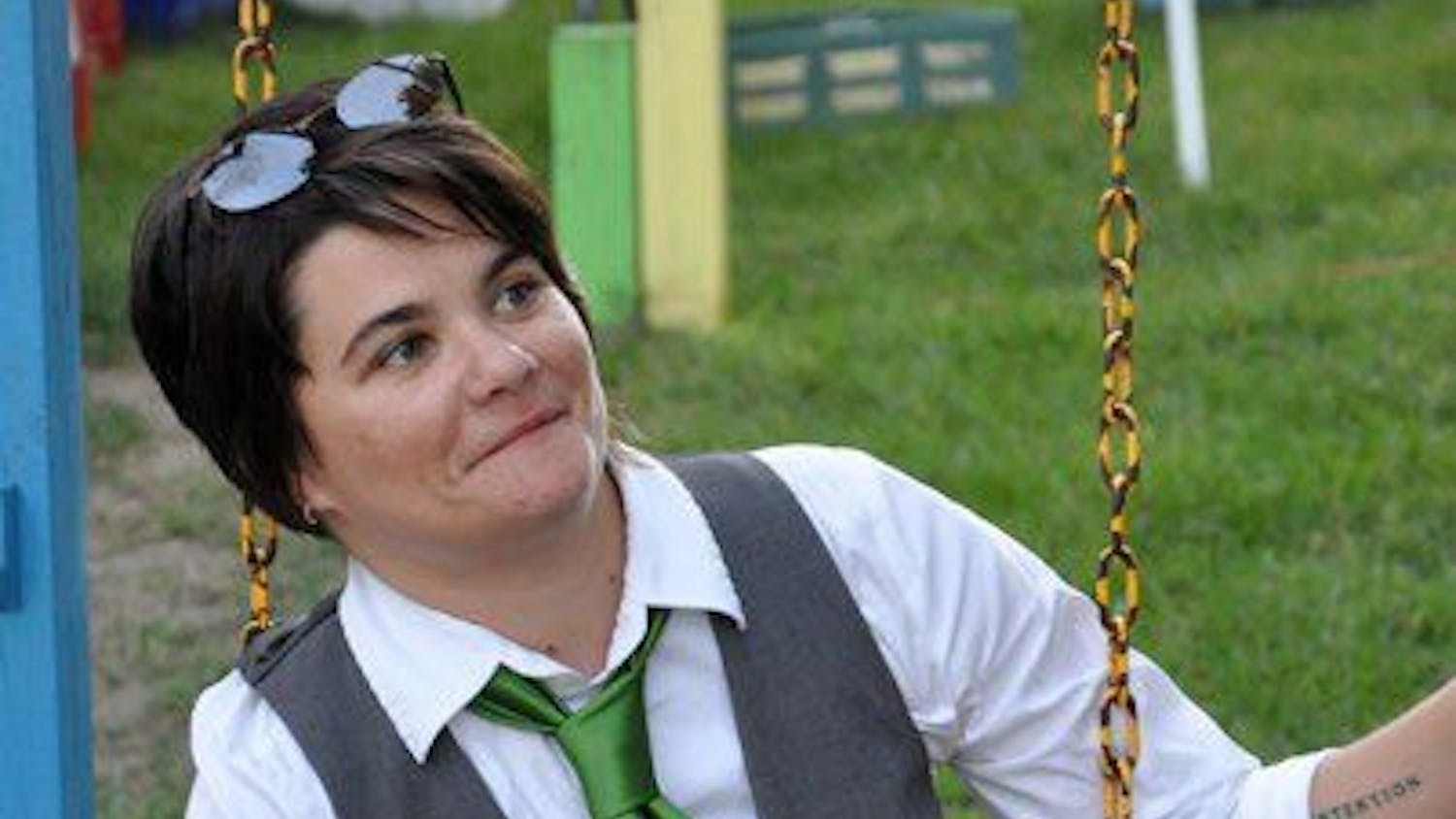 Mary Larkin, program coordinator for the LGBT center.