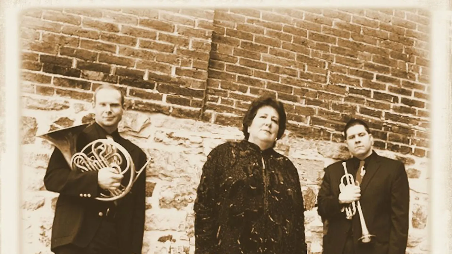 The Brass Roots Trio will perform Wednesday at Pease Auditorium.