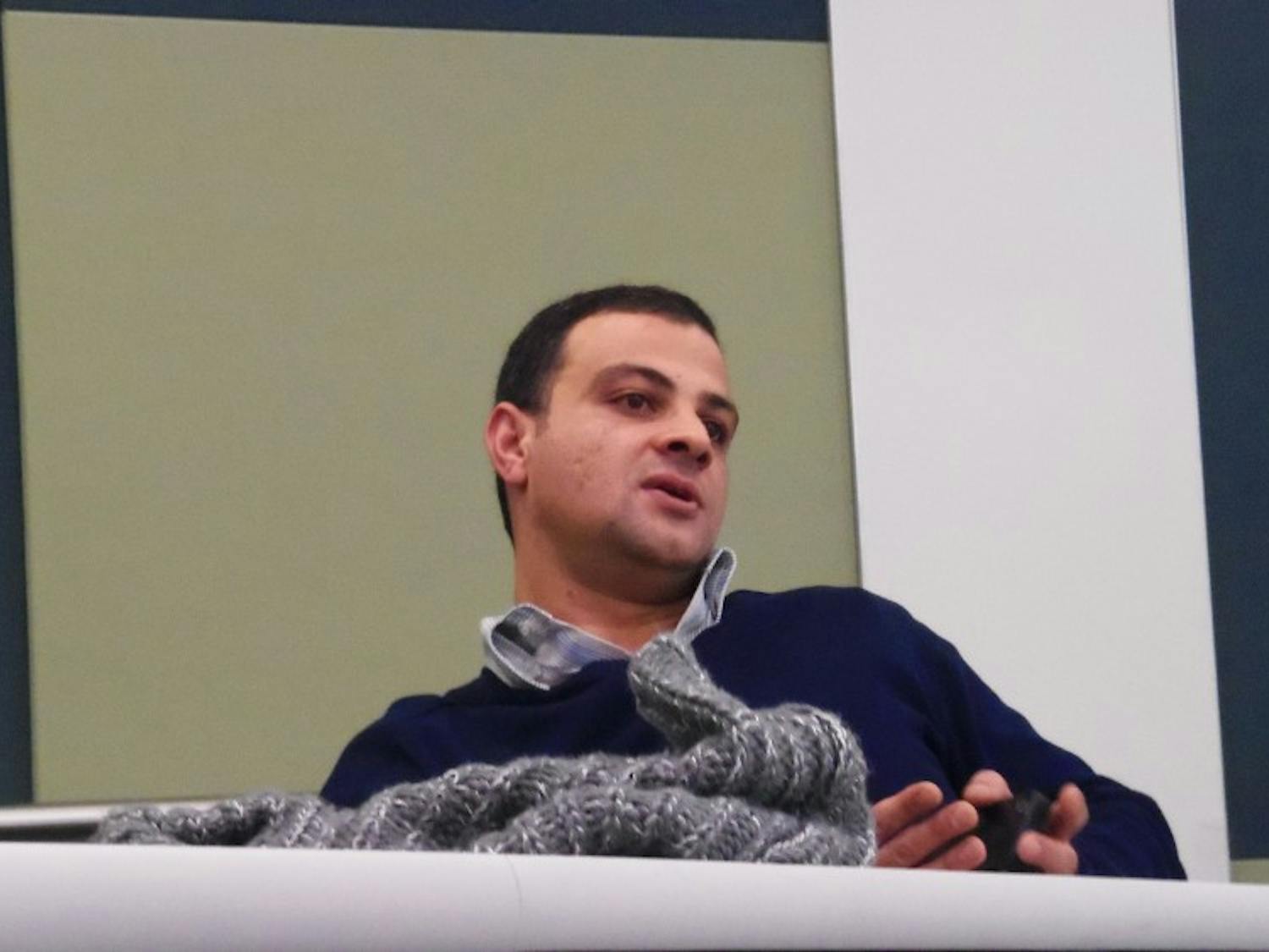 Senior Ihsan Ghadieh is an international affairs major from Tulkarm, another city in the West Bank. The part of the film that struck him the most was the arrested Palestinian children.