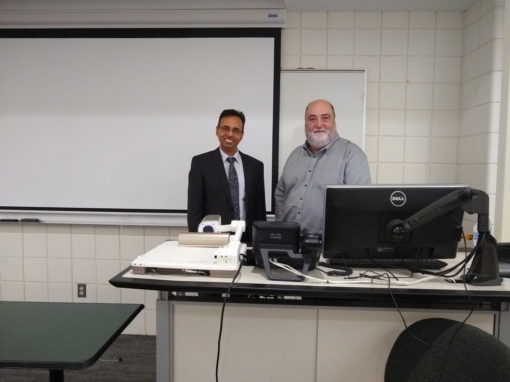 Sanjib Chowdhurry with Robert Kraemer