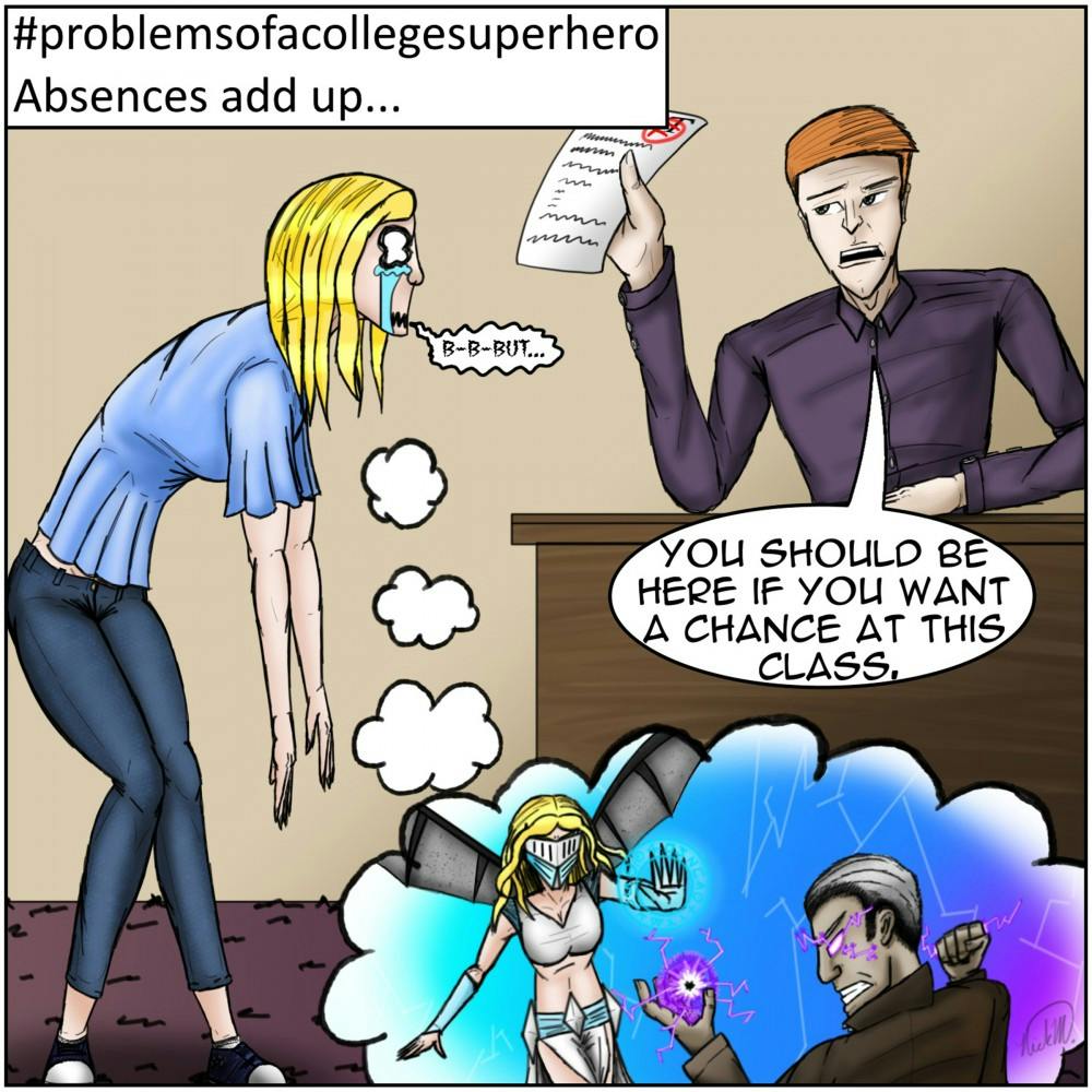 Problems of a College Superhero