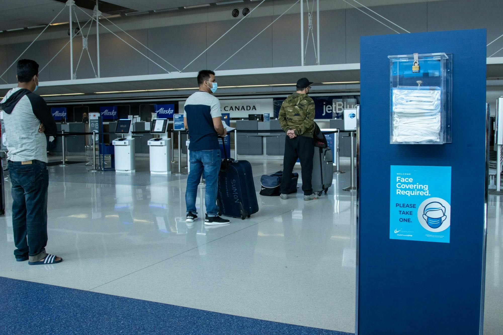WCAA - Face Covering Dispenser at North Terminal.jpg