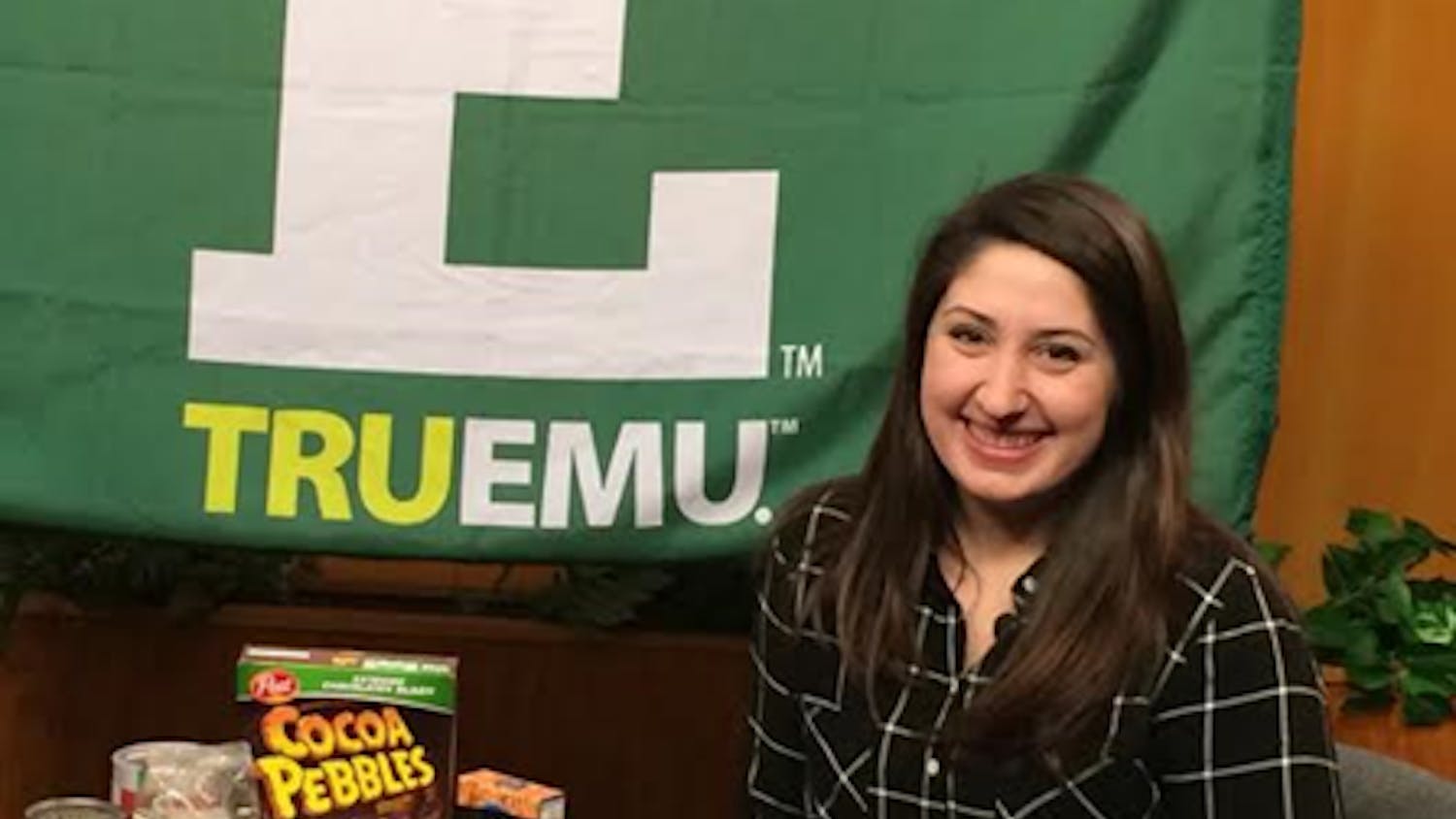 Haley Moraniec, Student Project Coordinator for Swoop’s Student Food Pantry.