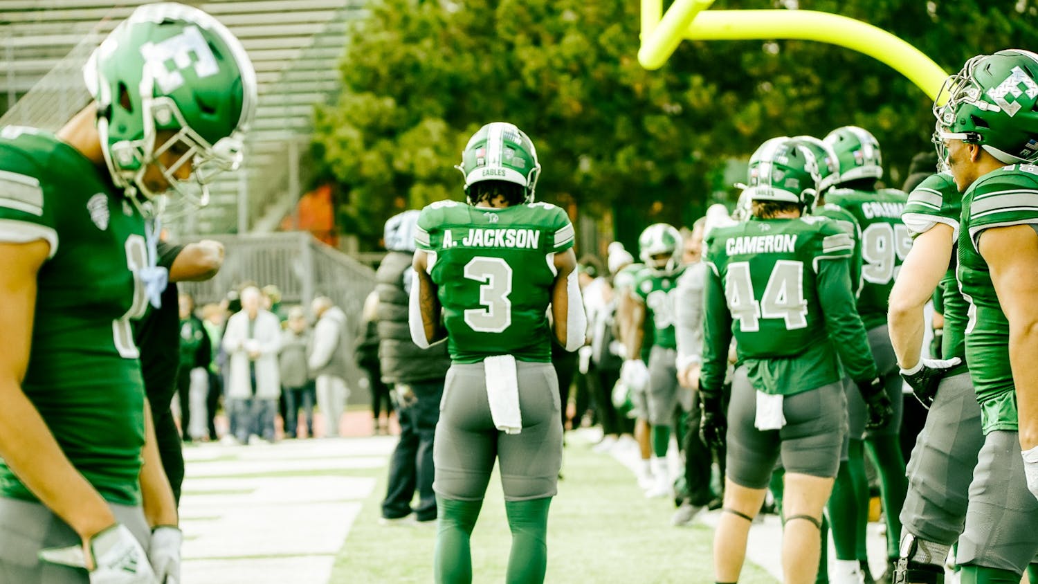 EMU football vs. NIU Huskies