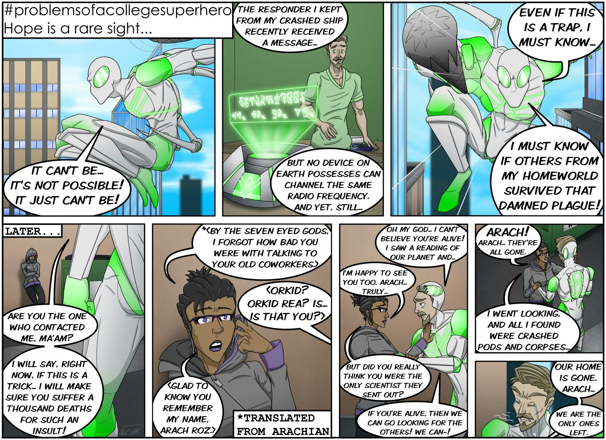 #problemsofacollegesuperhero