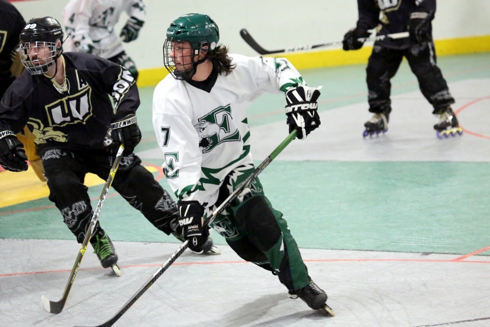 	The EMU roller hockey team is looking for new members.