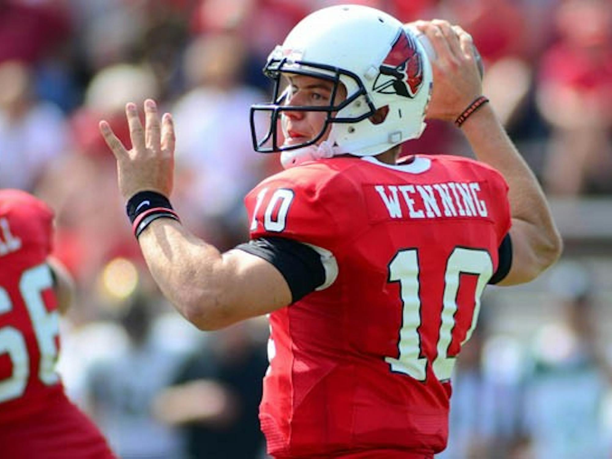 	Ball State quarterback Keith Wenning has passed for 998 yards this season, the best in the Mid-American Conference.