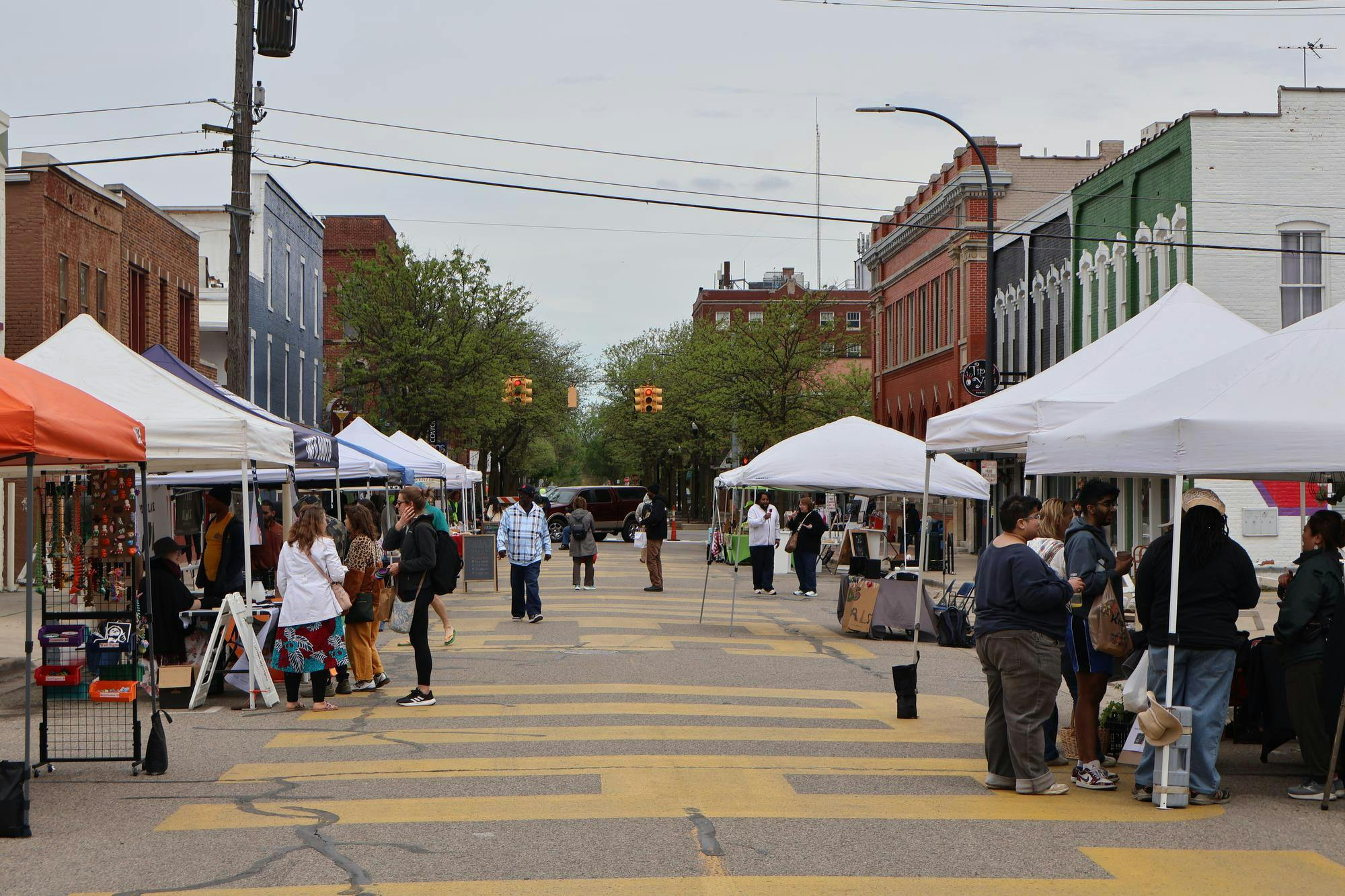 Ypsilanti Farmers Market opening day 