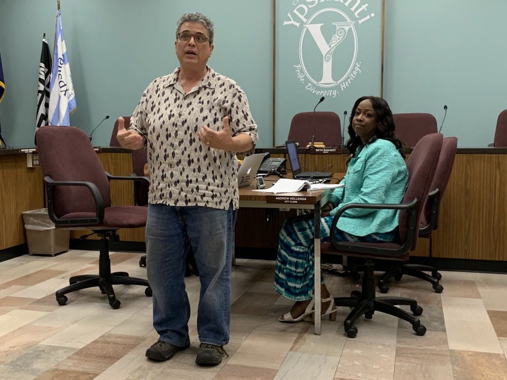 Mayor Bashert and City Manager Frances McMullan