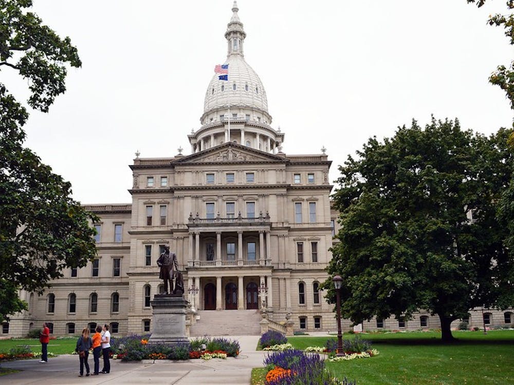 The Michigan Capitol Building in Lansing, MI. Photo by Pkay Chelle on Flickr.
