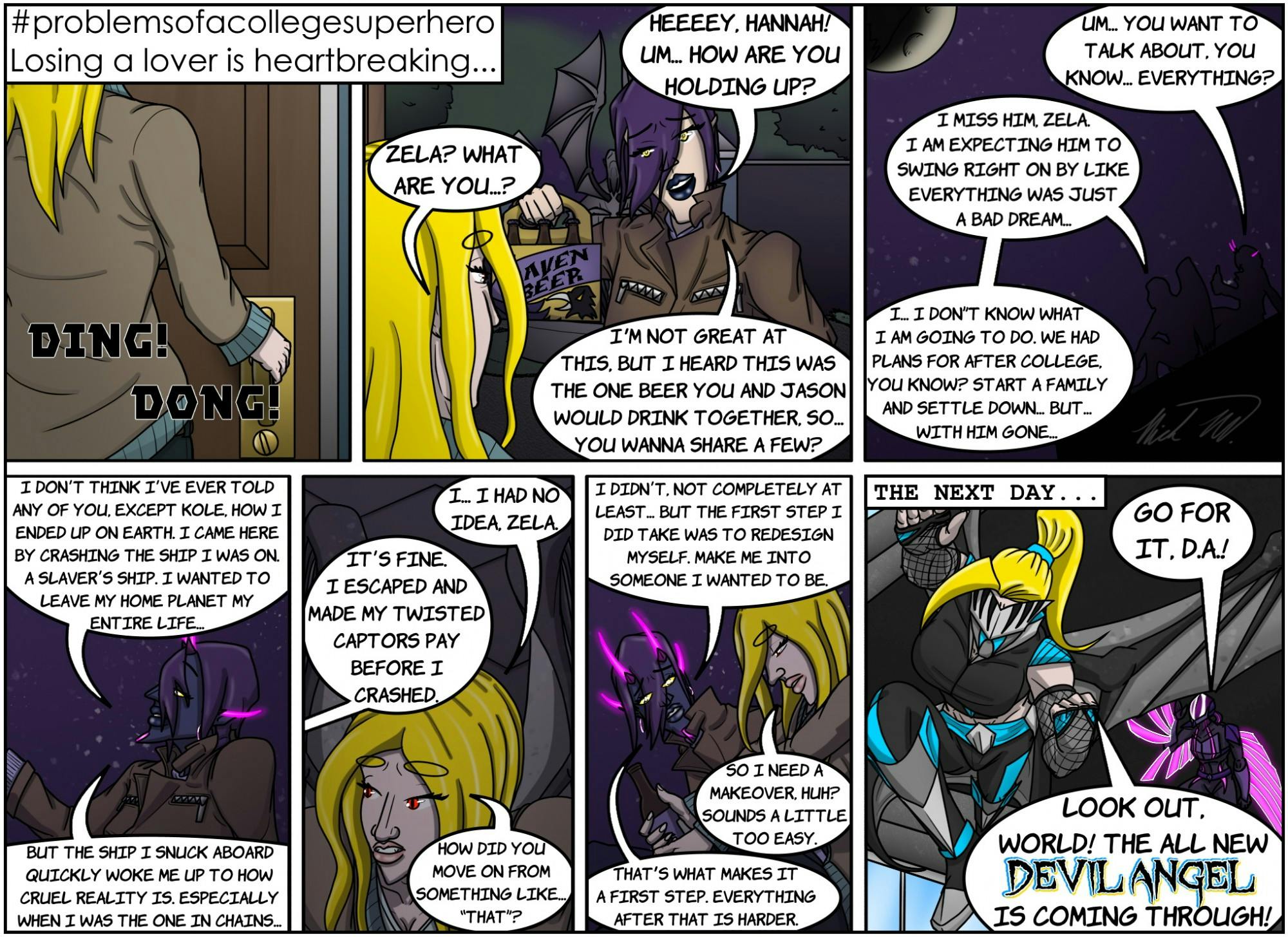 #problemsofacollegesuperhero