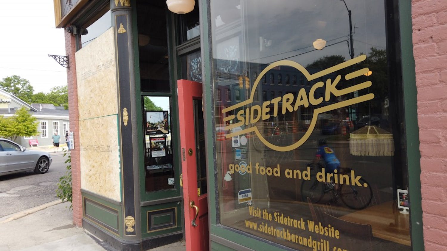 Window Damage at Sidetrack Bar and Grill