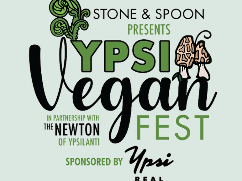 Ypsi Vegan Fest official graphic from Stone & Spoon's official website.