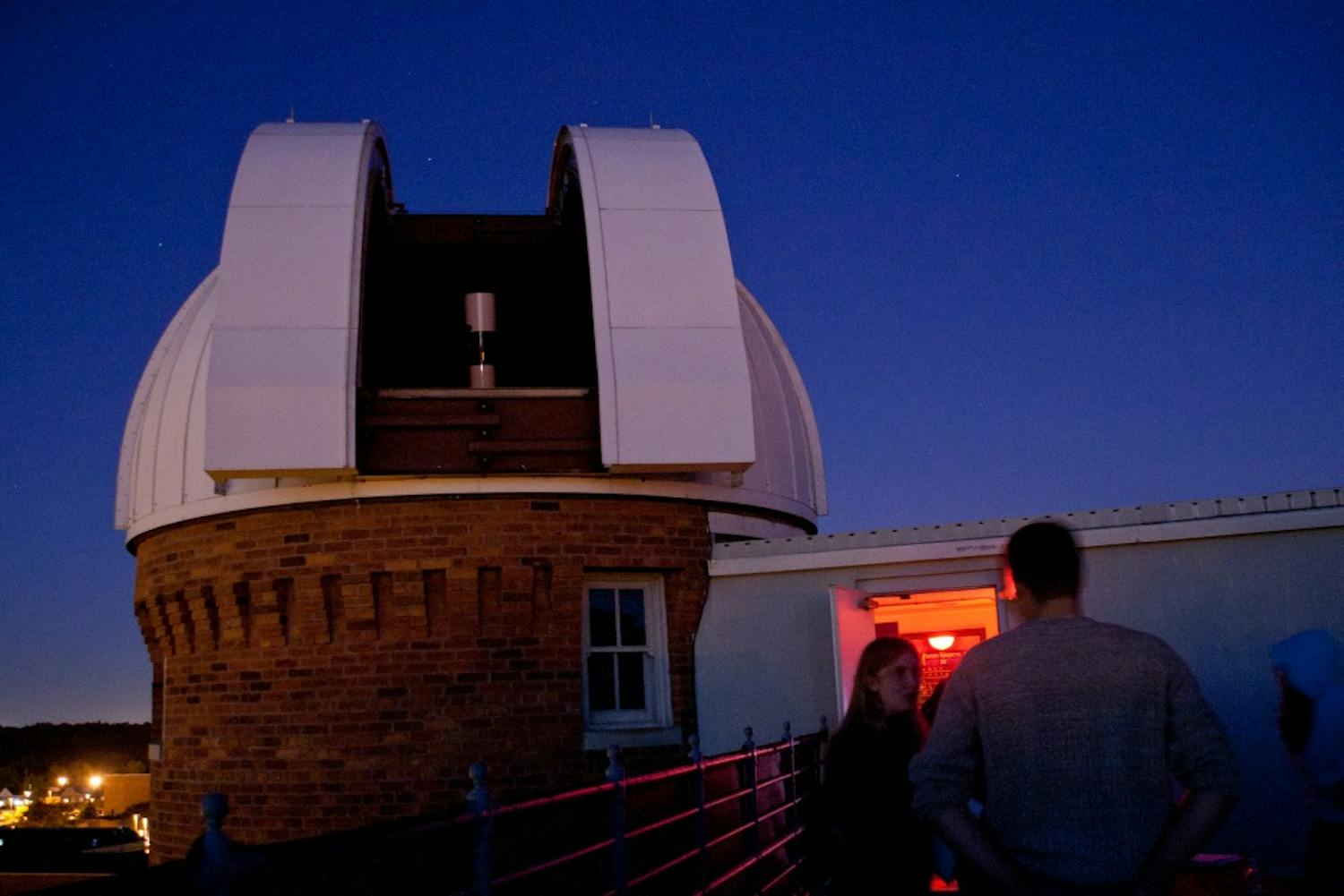 Eastern Michigan University’s Astronomy Club meets at 7:30 p.m. every Thursday in 402 Sherzer Observatory. Meetings are always free and activities range from stargazing and observing nebula rings to watching astronomy-themed movies such as “The Hitchhiker’s Guide to the Galaxy.”