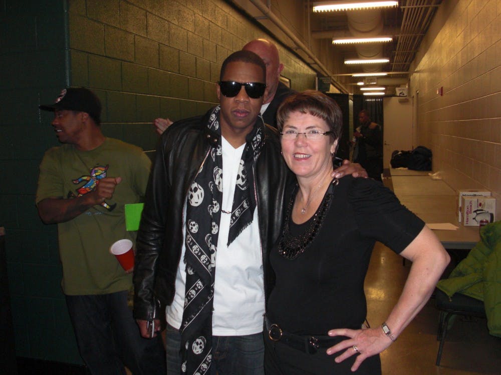 EMU's president gets picture with Jay-Z