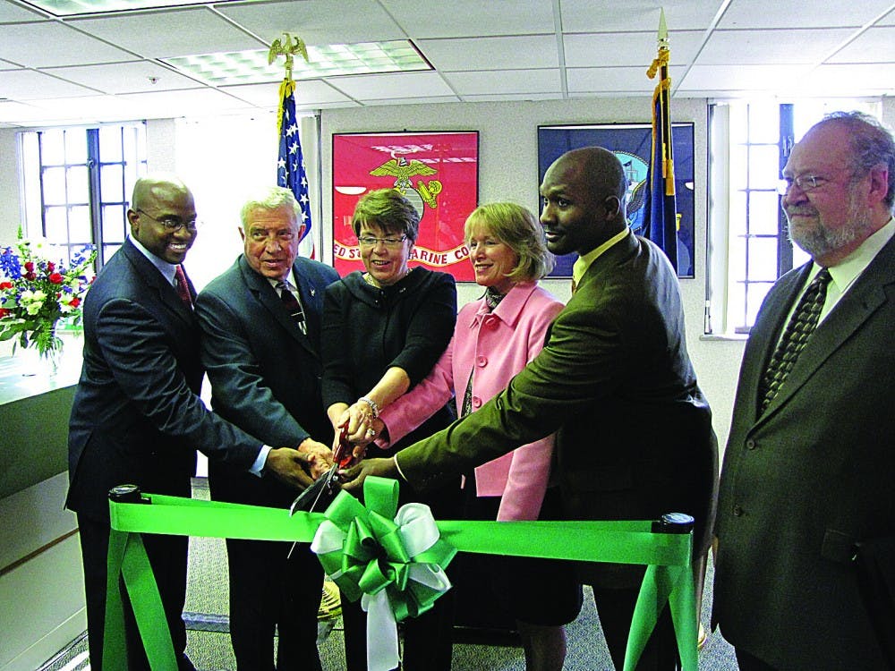 Veterans Services Office dedicated with ceremony