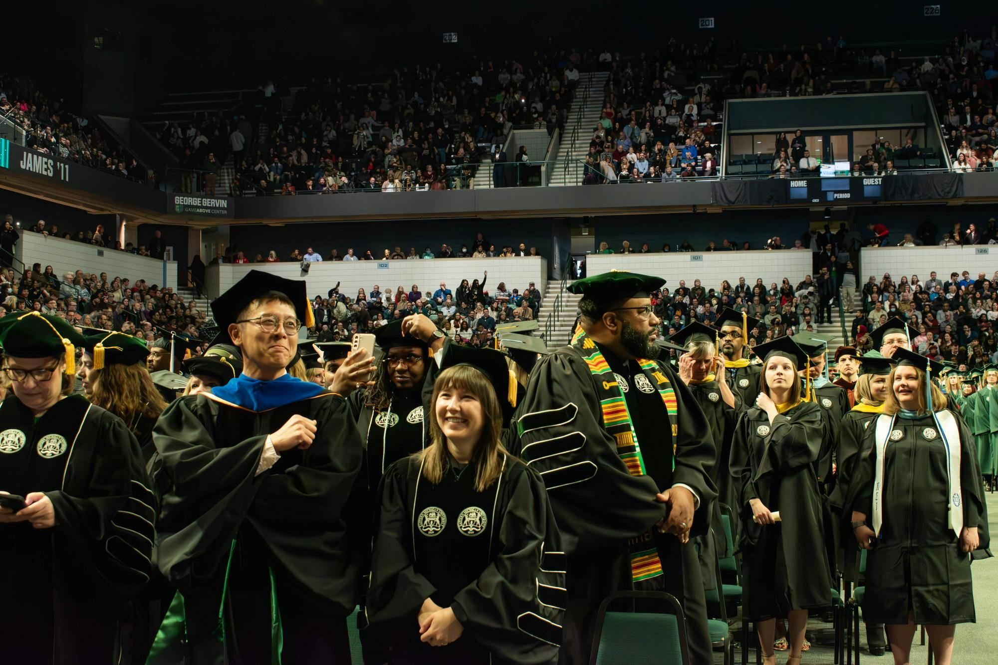 EMU Eagles take on Winter Commencements