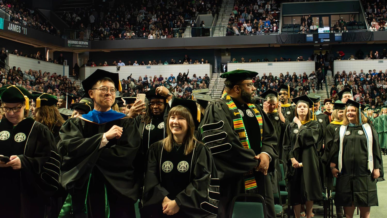 EMU Eagles take on Winter Commencements