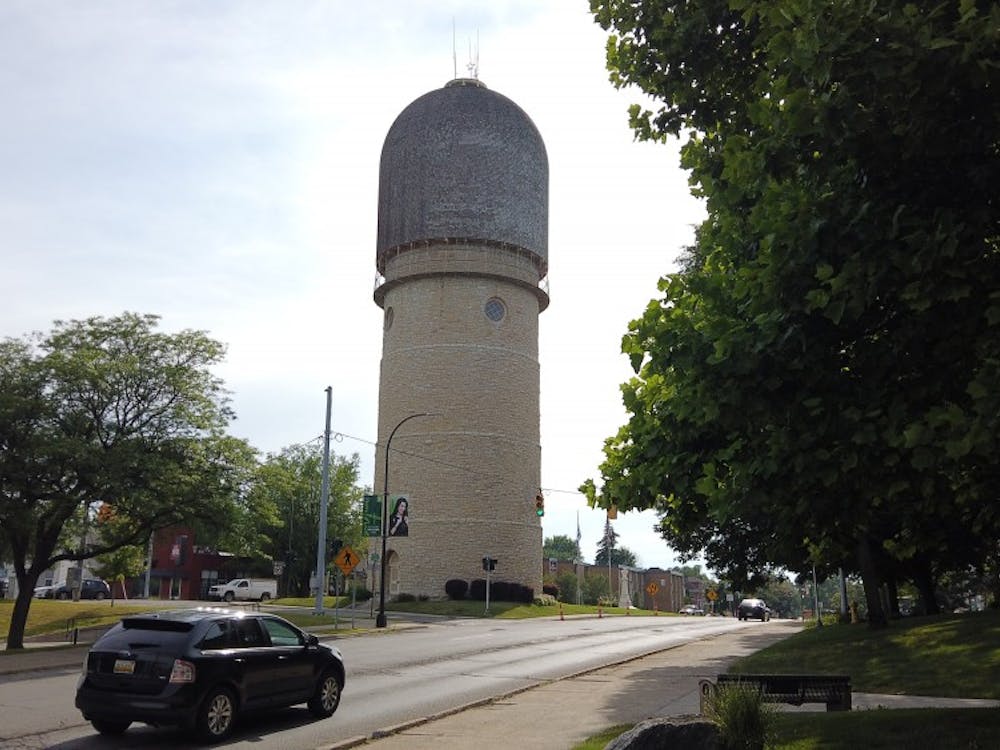 The Ypsilanti Water Tower located on Summit St.