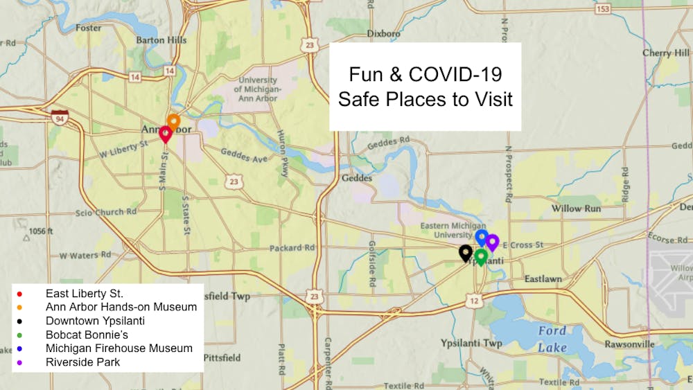 Fun & COVID-19 safe map
