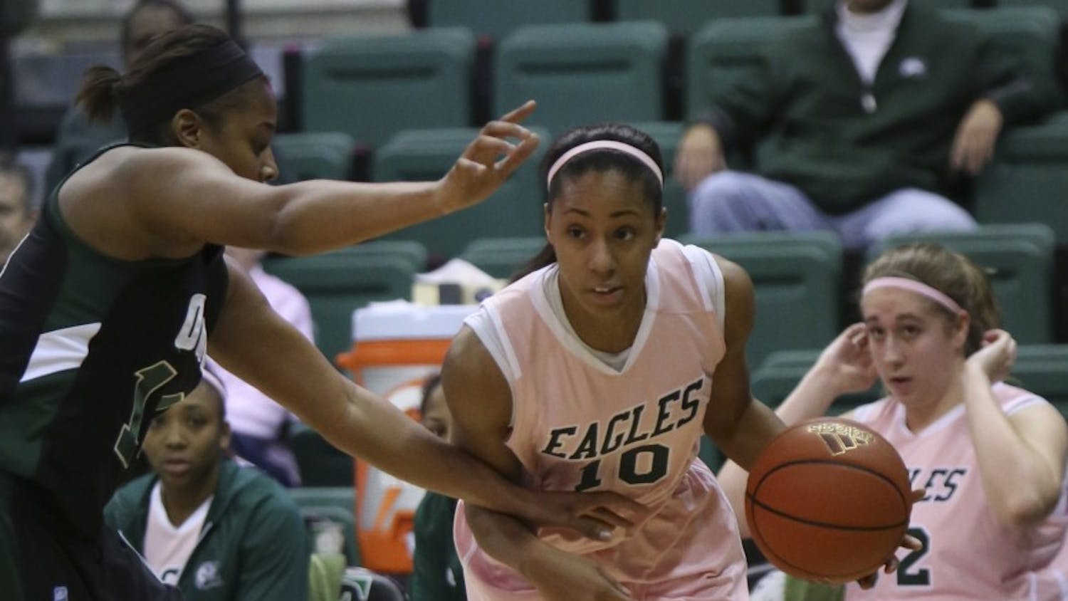 Junior Natachia Watkins scored 12 points Saturday.