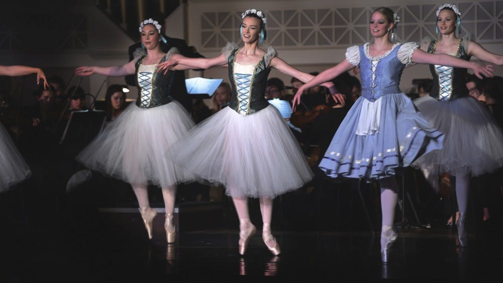 Coppelia ballet dancers