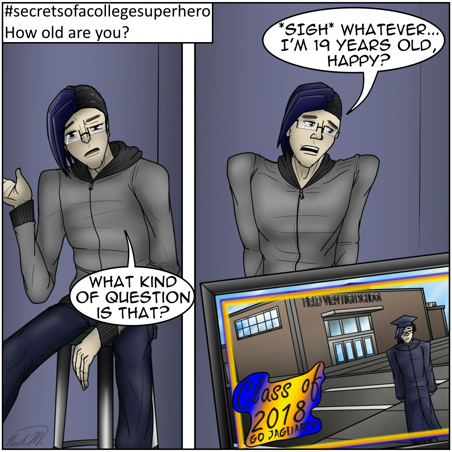 #secretsofacollegesuperhero