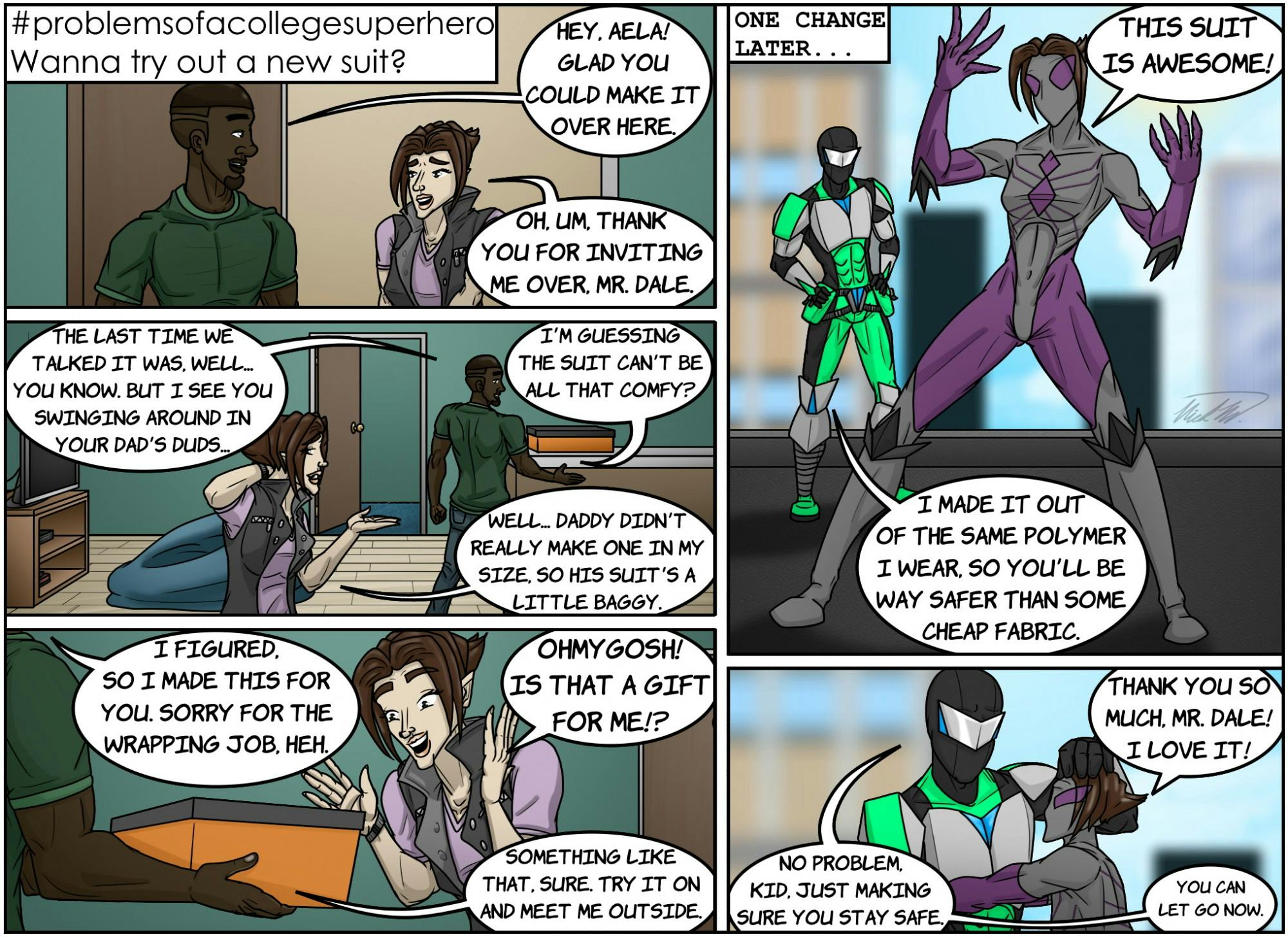 #problemsofacollegesuperhero