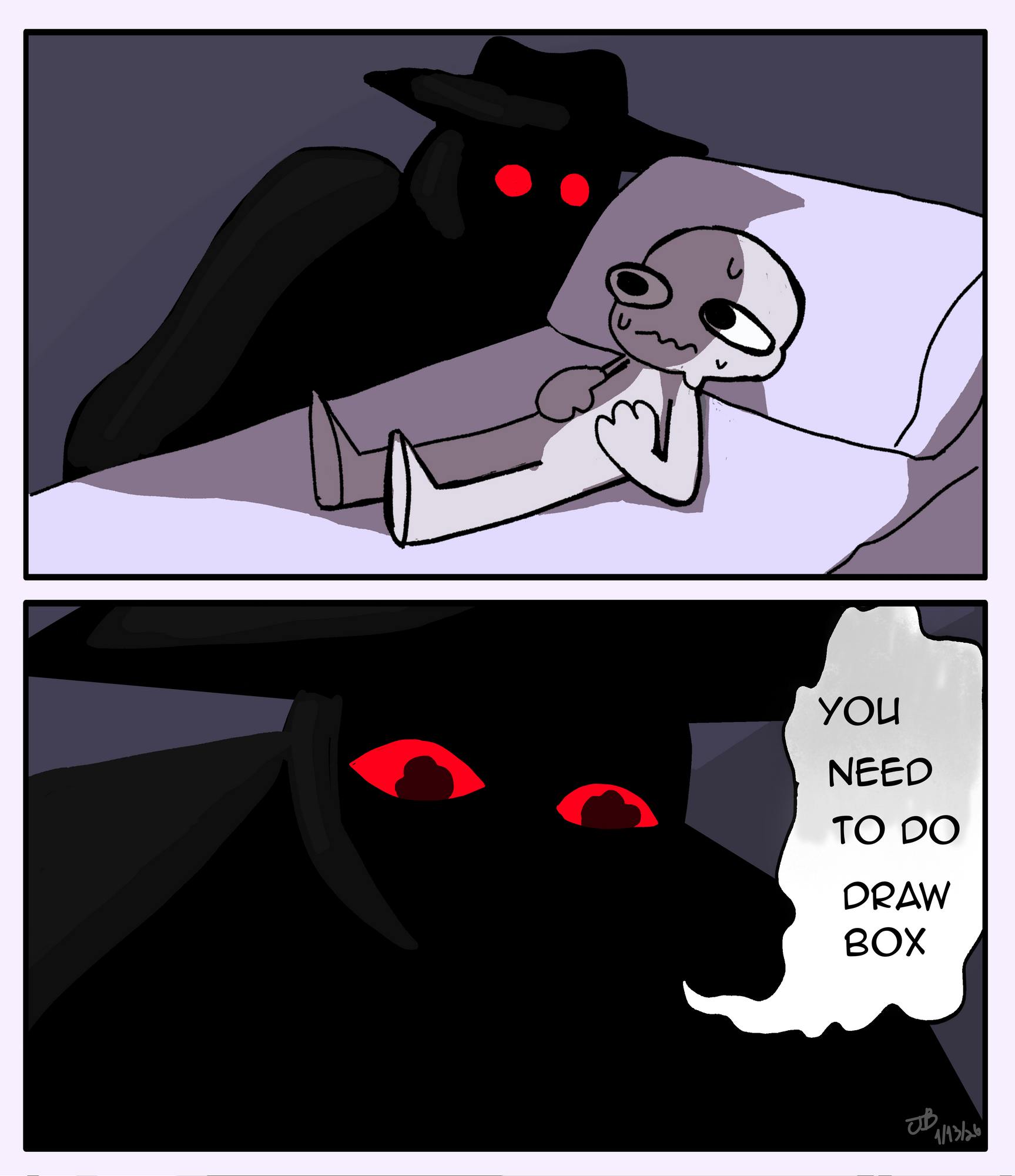 the hat man gives art advice