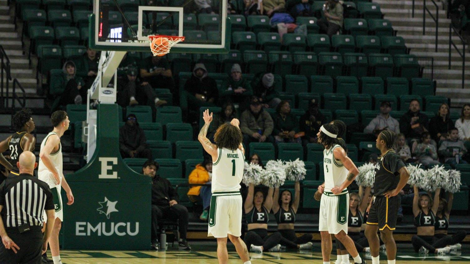 #1 Mak Manciel making a free throw