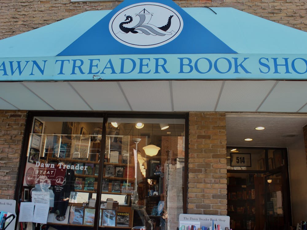 The Dawn Treader Bookshop located on East Liberty Street, Ann Arbor sells used books. On April 12, 2022, the bookstore placed some innovatory outside. 