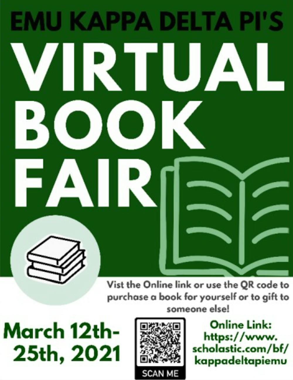 Kappa Delta Pi Hosts a book drive and virtual book fair during National Reading Month