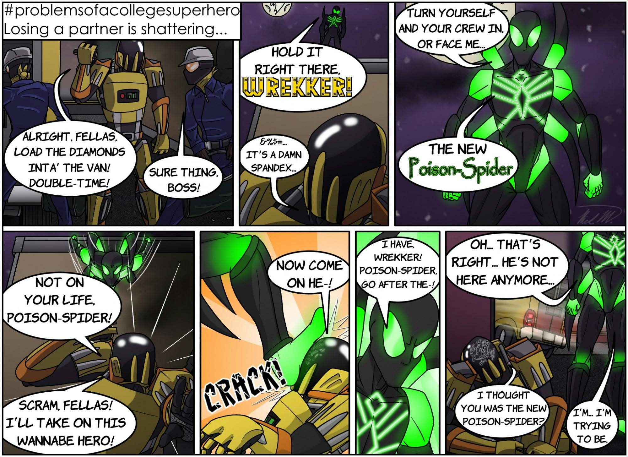 #problemsofacollegesuperhero