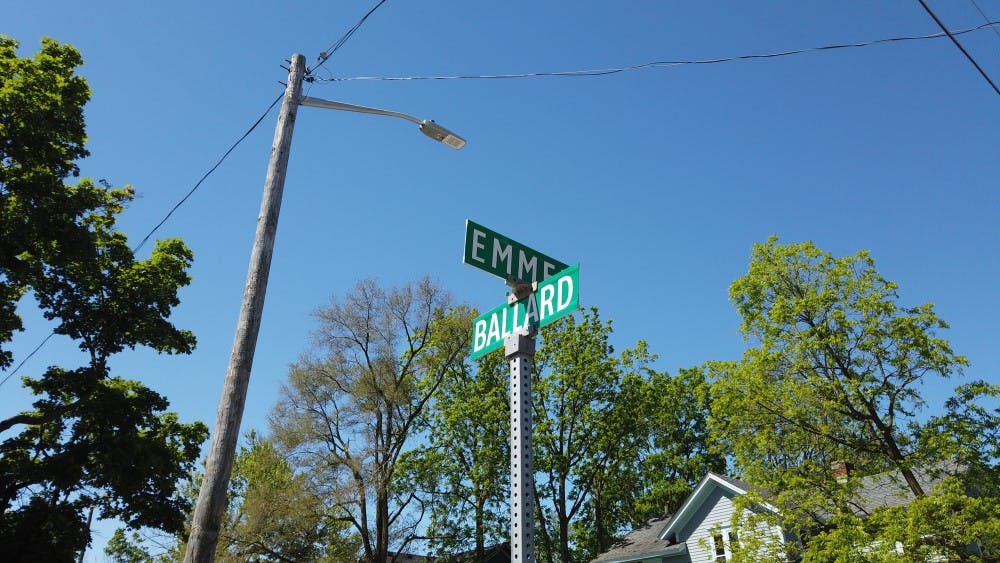 Corner of Emmet and Ballard