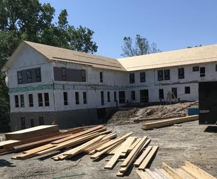 Ozone House construction 