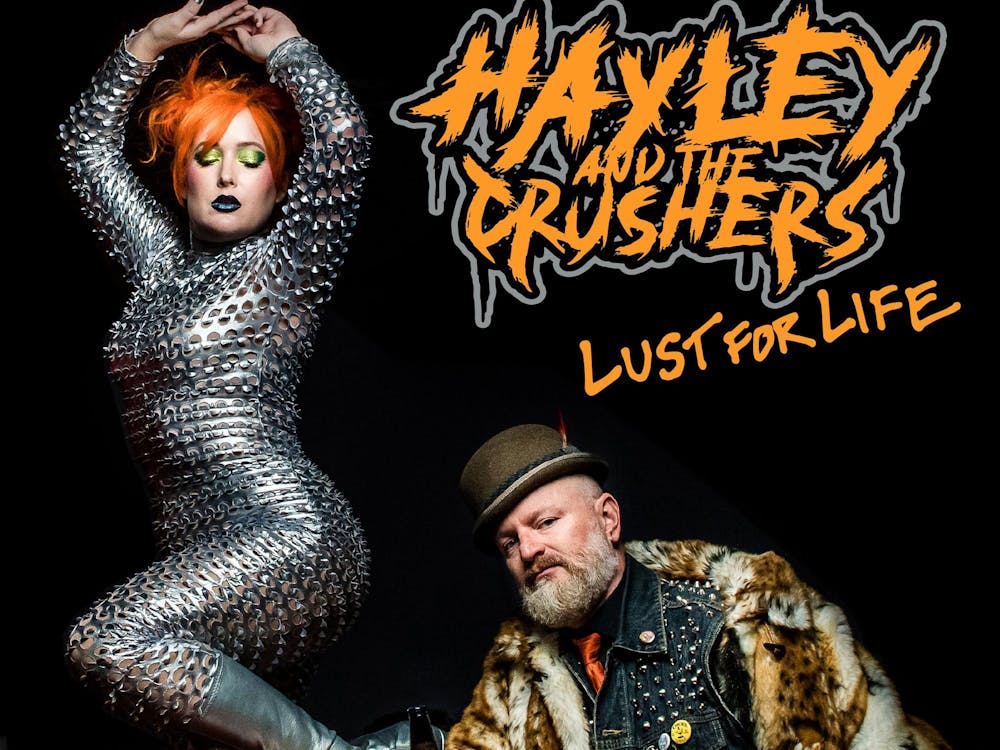 Album art for Hayley and the Crushers' cover of "Lust For Life" by Iggy Pop