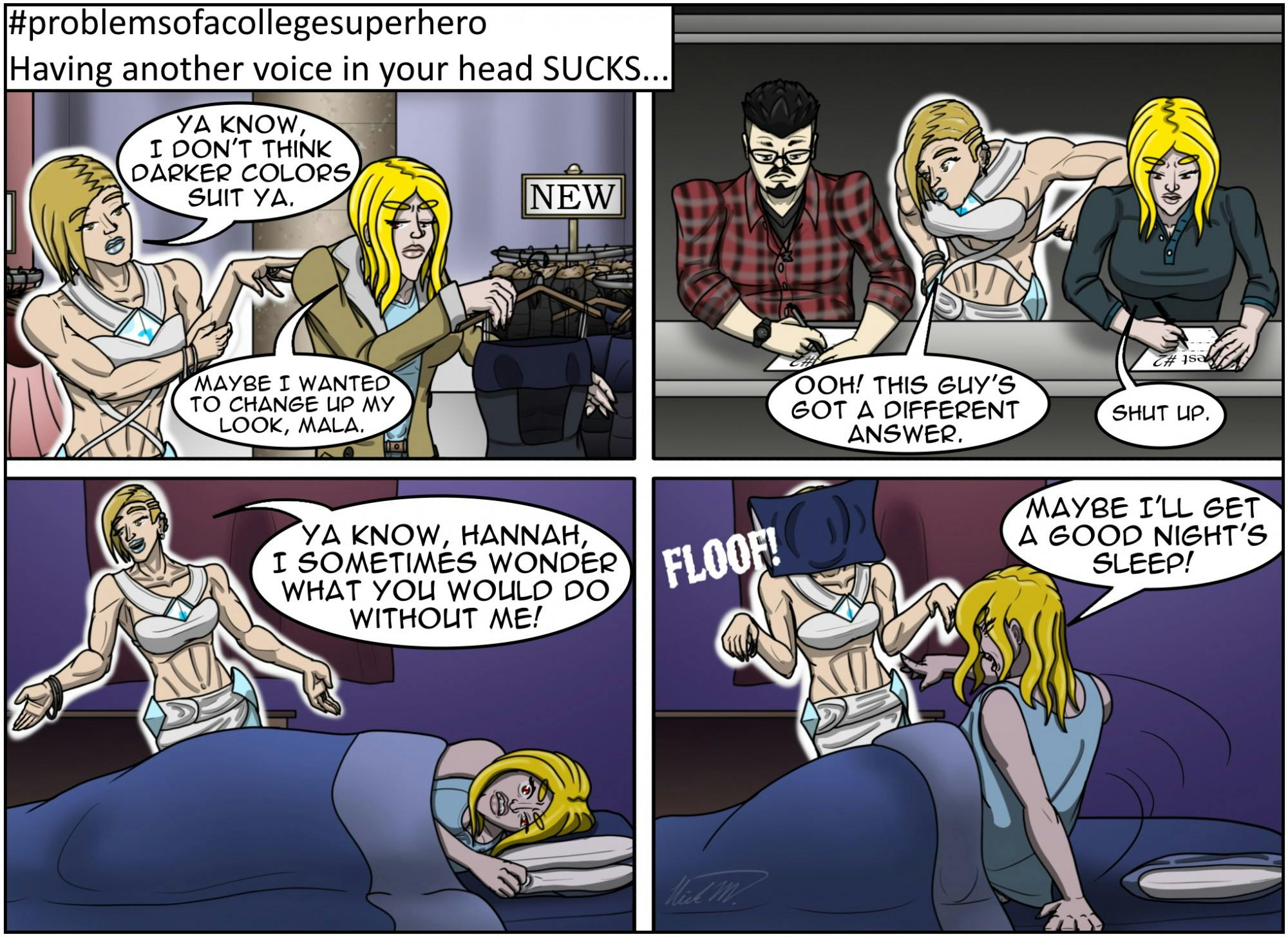 #problemsofacollegesuperhero