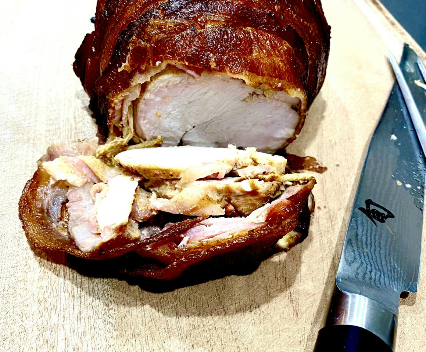 Bacon Wrapped Turkey