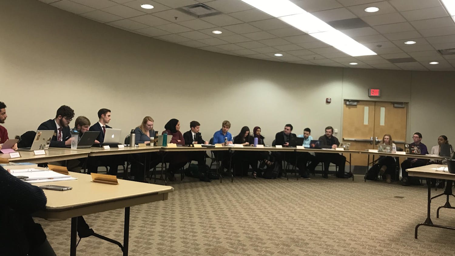 Eastern Michigan University Student Government meets on Tuesday Jan. 21, 2020