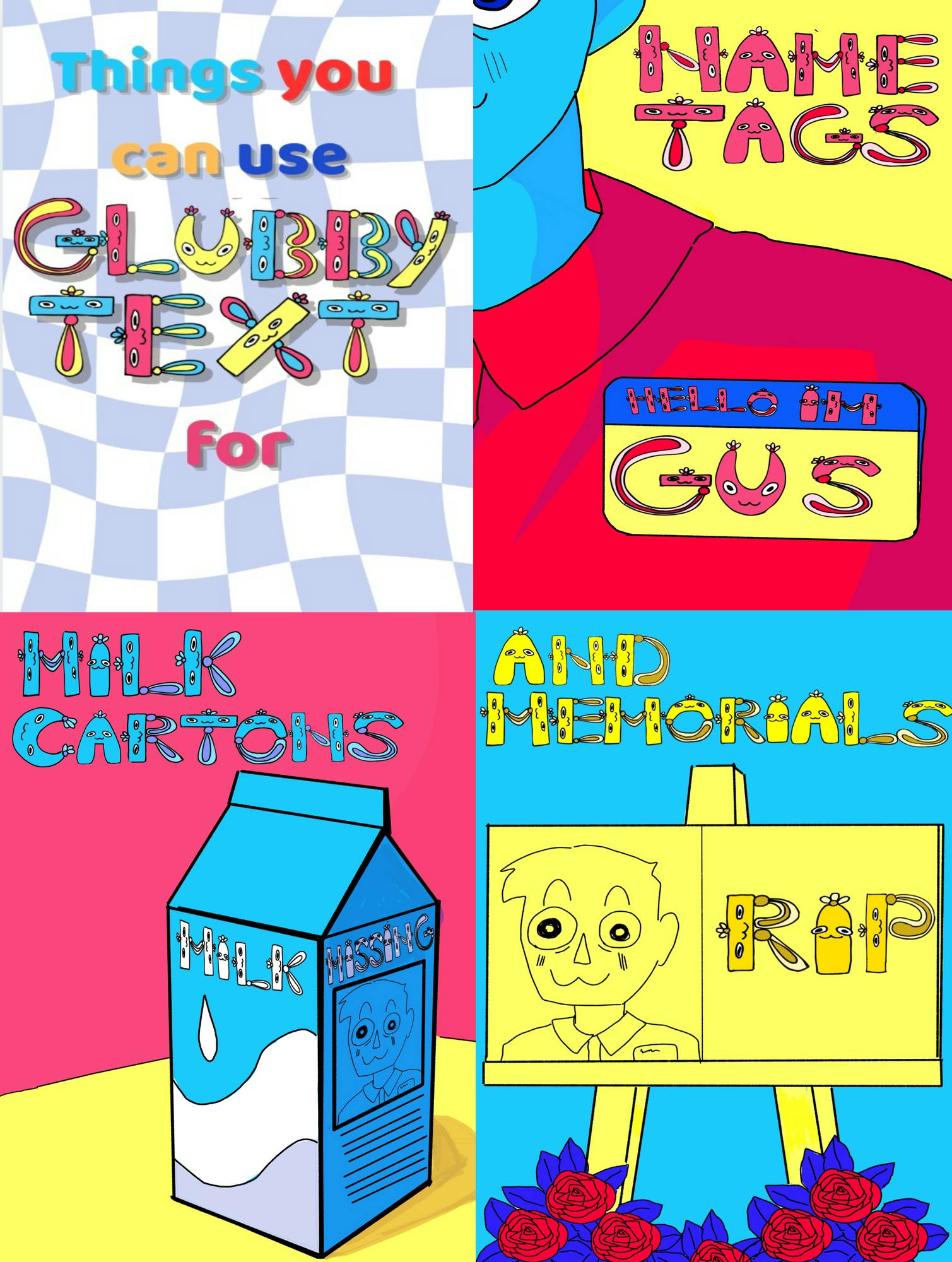 This is Glubby Text